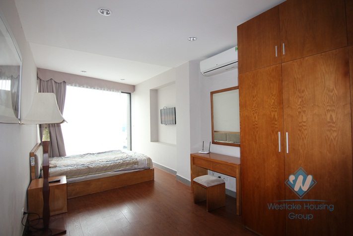 New two bedroom apartment for lease in Au Co street, Tay Ho, Hanoi